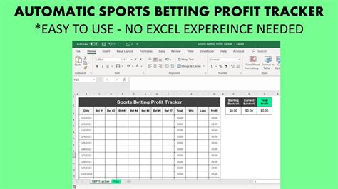 sports bet tracker